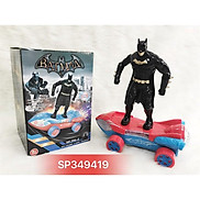 Đồ Chơi Hộp xe hơi pin đàn siêu nhân Batman trượt , 396-2