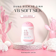 Dung dịch vệ sinh Hanayuki VB Soft Silk phiên bản hồng 150g