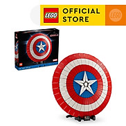 LEGO Super Heroes 76262 Đồ chơi lắp ráp Khiên của Captain America 3128 chi