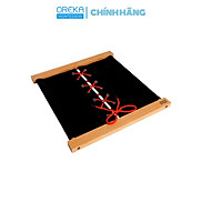 Đồ chơi trẻ em Oreka Montessori Khung vải Buộc dây giầy - 0221100