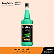 Siro Bạc Hà - LongBeach Mint Flavoured Syrup 740 ml