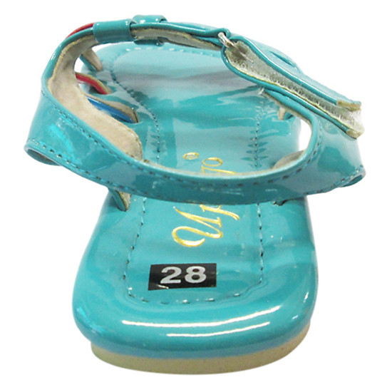 Sandals bé gái quai chéo up&go s01-11-blu1 - xanh phối đỏ - ảnh sản phẩm 4