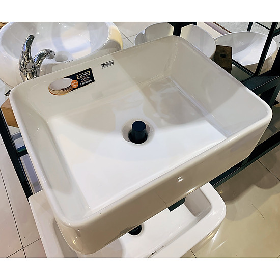 Chậu lavabo, nhập khẩu cao cấp chính hãng rhenware lvb-16011 - ảnh sản phẩm 4