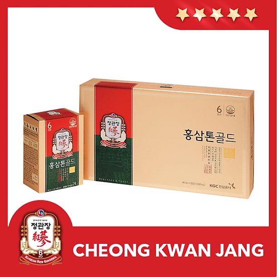 Nước hồng sâm pha sẵn dạng gói kgc cheong kwan jang tonic gold 40ml x 30 - ảnh sản phẩm 3