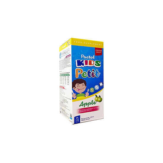 Pactol kids petit syrup - giúp trẻ ăn ngon miệng & tăng cân - ảnh sản phẩm 1