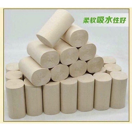 Bịch 36 cuộn giấy gấu trúc vệ sinh baihou - siêu rẻ - ảnh sản phẩm 8