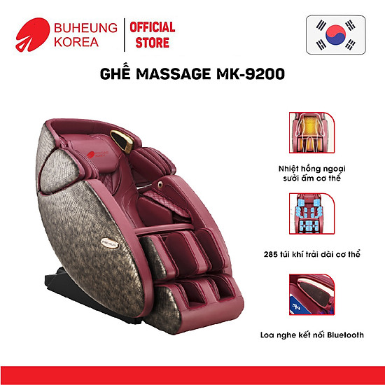 Ghế massage 5d master yoga buheung mk-9200 - ảnh sản phẩm 2