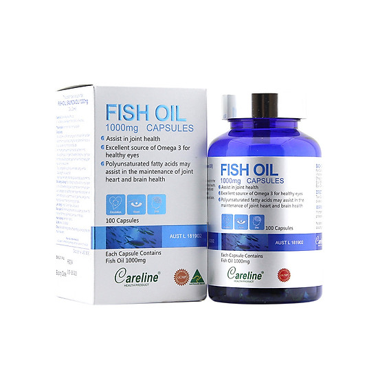 Viên uống dầu cá hồi omega 3 salmon fish oil careline - ảnh sản phẩm 4