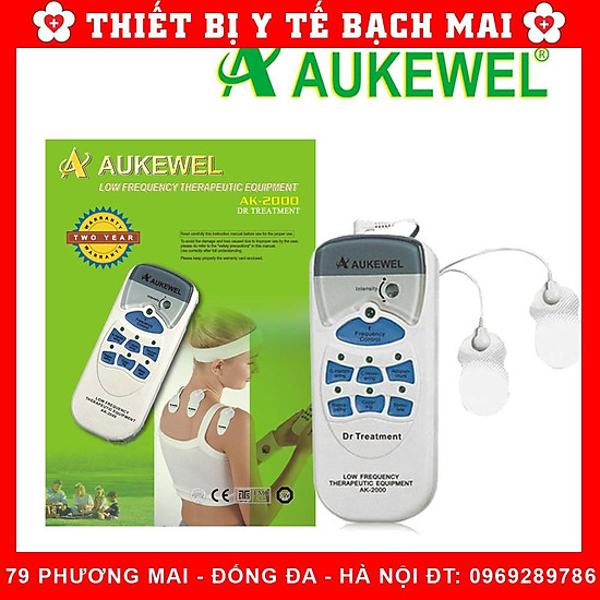 Máy massage xung điện 4 miếng dán aukewell ak2000 - ảnh sản phẩm 2