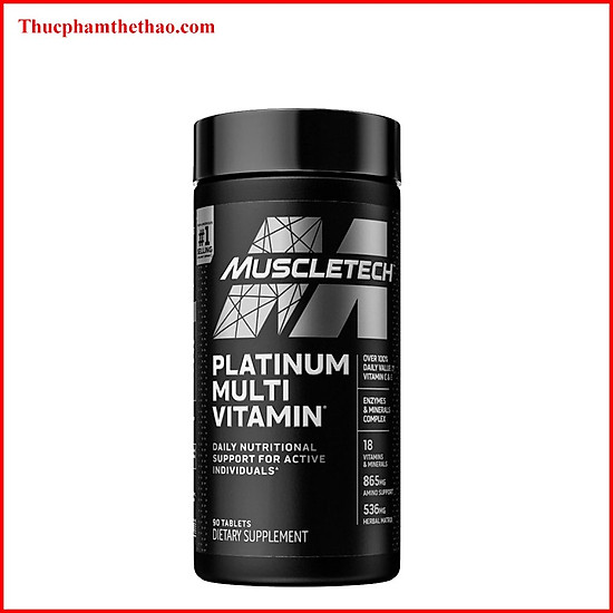 Vitamin tổng hợp platinum multi vitamincung cấp 20 loại vitamin và khoáng - ảnh sản phẩm 1