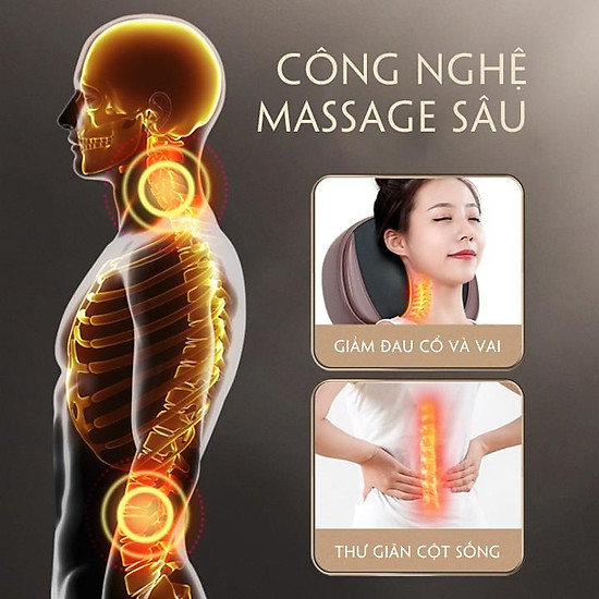 Máy massage bán thân công nghệ cao kết hợp nhiều chế độ massage thư giãn - ảnh sản phẩm 2