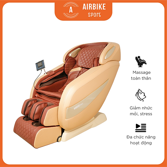 Ghế massage cao cấp airbike mk327 - hàng chính hãng - ảnh sản phẩm 2
