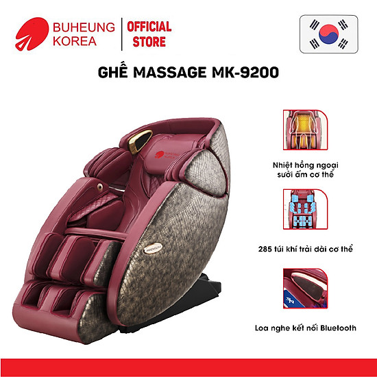 Ghế massage 5d master yoga buheung mk-9200 - ảnh sản phẩm 6