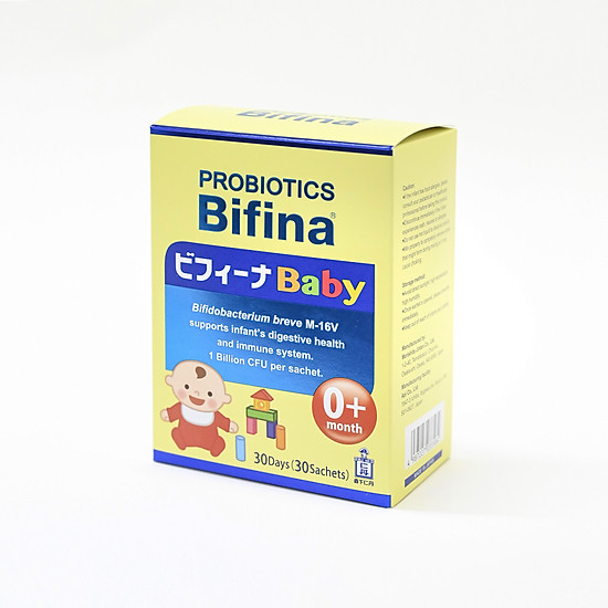 Hỗ trợ bé ăn ngon, tăng đề kháng - men vi sinh bifina baby nhật bản - ảnh sản phẩm 4