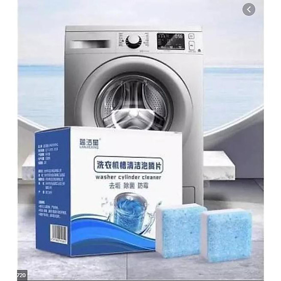 Viên tẩy vệ sinh lồng máy giặt diệt khuẩn và tẩy chất cặn lồng máy giặt - ảnh sản phẩm 4