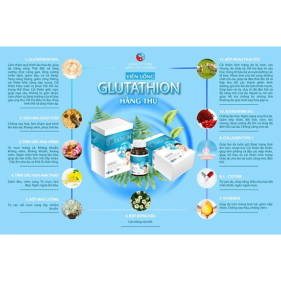 Viên uống glutathion ht điều hòa nội tiết tố - ảnh sản phẩm 2
