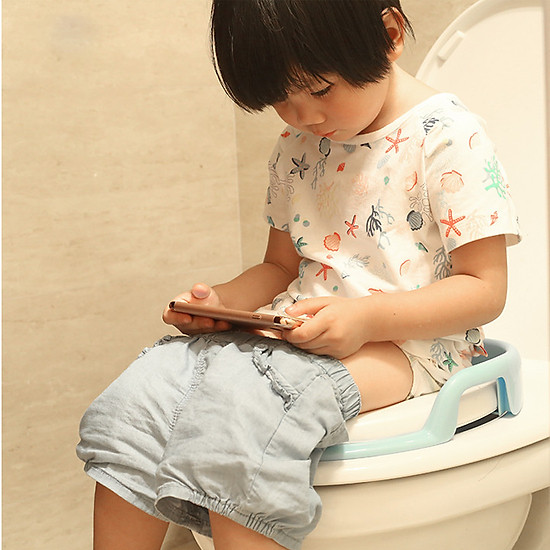 Bệ ngồi toilet cho bé - bệ đi vệ sinh cho bé - bệ thu nhỏ bồn cầu cho bé - ảnh sản phẩm 5