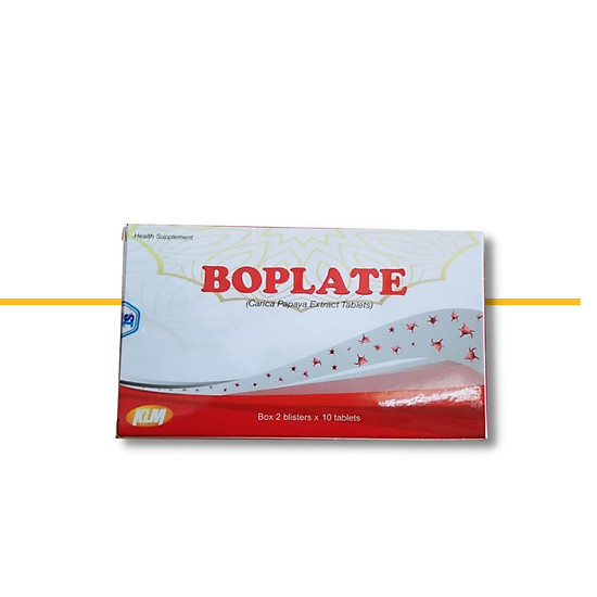 Thực phẩm chức năng boplate - giải pháp cho người giảm tiểu cầu hộp 20 - ảnh sản phẩm 1