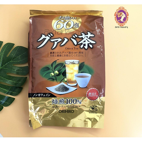 Trà ổi giảm cân orihiro nhật bản 60 gói tặng gói trà sữa hoặc cafe ngẫu - ảnh sản phẩm 3