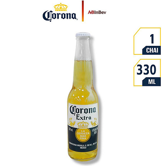 Lốc 6 chai bia corona extra 330ml - ảnh sản phẩm 2