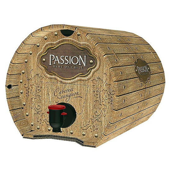 Vang đỏ passion 13.5% vol thùng gỗ 3l - ảnh sản phẩm 1