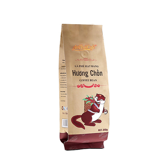 Cà phê hạt rang antháicafé túi hương chồn - 250g - ảnh sản phẩm 1