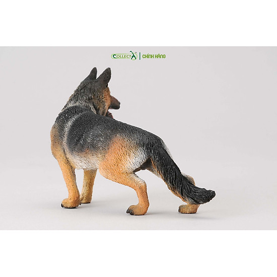 Mô hình thu nhỏ chó shepherd - german shepherd, hiệu collecta - ảnh sản phẩm 2