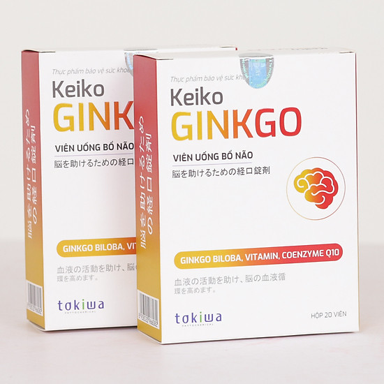 Thực phẩm chức năng viên uống bổ não keiko ginkgo - ảnh sản phẩm 4