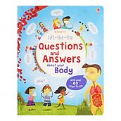 Sách tương tác tiếng Anh - Usborne Lift-the-flap Questions and Answers about Your Body
