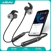 Tai nghe bluetooth JUYUPU BR101 đeo cổ thể thao popup V5.0 chống ồn tai nghe không dây dành cho iPhone Samsung OPPO VIVO HUAWEI XIAOMI - HÀNG CHÍNH HÃNG