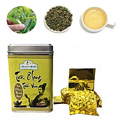 Trà Ô Long Thượng Hạng 100 gram - Hộp Trà Ô Long Tiến Vua hương thơm tự nhiên, hậu vị ngọt tinh tế