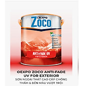 OEXPO ZOCO ANTI-FADE UV FOR EXTERIOR SƠN NGOẠI THẤT CAO CẤP CHỐNG THẤM & BỀN MÀU VƯỢT TRỘI- OZ 86242