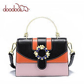 Túi xách nữ thời trang DOODOO kiểu dáng Hàn Quốc D8802 Hàng Chính Hãng