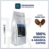 Cà phê rang xay K Coffee 100% Robusta Arabica nguyên chất K-HO4 (1Kg Túi)