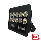 HKLED - Đèn pha tròn vuông LED ngoài trời 500W - IP66 - DPTV500