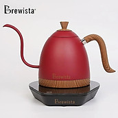 Ấm đun cảm ứng chuyên dụng rót cà phê Kettle 600ml - Đỏ ( Hàng Chính hãng Brewista)