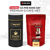 COMBO Cà Phê Việt (Túi 500g) và Cà Phê Premium Coffee Cầu Đất (Lon 500g) - Napoli Coffee