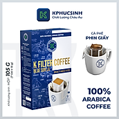 Cà Phê Phin Giấy K Coffee Filter BLue Sơn La (105g Túi)