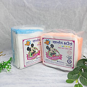 Bịch 20 Khăn sữa vải gạc Dày cao cấp Mickey M 4 lớp 25x27cm 100% cotton (Đồ dùng vệ sinh cho bé) CCMKM_SUNBABY