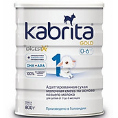 Sữa Dê Nga Kabrita Gold số 1 800g (0-6 tháng)