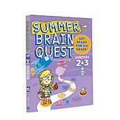 Summer Brain Quest 2&3 - Sách phát triển tư duy - Genbooks ( Tiếng Anh, 7 - 8 tuổi )