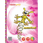 Tập Vibook - Gold 100tr Marsupilami in caro