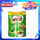 Sữa bột Milo Nestle chính hãng nội địa Úc 1kg - Phát triển chiều cao, tràn đầy năng lượng