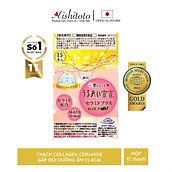 Thạch Bổ Sung Collagen Tăng Cường Bảo Vệ Da AISHITOTO Collagen Jelly Ceramide Plus Vị Acai ( 15 gói hộp)