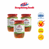 3 Hũ Kim Chi Cải Thảo Sông Hương Foods Hũ 390g
