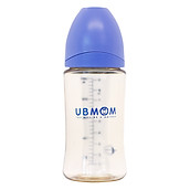 Bình sữa UBMOM PPSU cổ rộng (260ml)