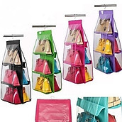 Bọc túi xách nhiều ngăn chống bám bụi - giao màu ngẫu nhiên
