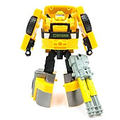 Đồ chơi robot biến hình siêu xe- màu vàng