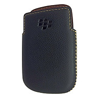 Bao Da Mộc Dạng Cầm Tay Tròn DTR Blackberry 9900 - Đen - Hàng nhập khẩu thumbnail