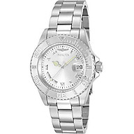 Invicta Women s 12819 Pro Diver Silver Dial Diamond Accented Watch thumbnail